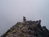 Da Carona al Pizzo del Becco (2507 m.) per via ferrata, con discesa dal Passo di Sardegnana, Lago Colombo e Laghi Gemelli il 25 agosto 2009 -  FOTOGALLERY